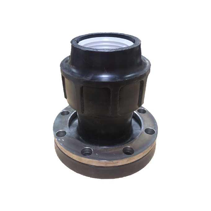 Măng sông mặt bích HDPE vặn ren